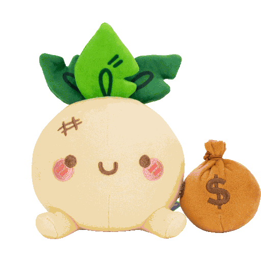 Mafioso Turnip Boy Plush Spinning!