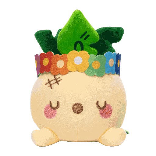 The Pride Turnip Boy Plushie Spinning!