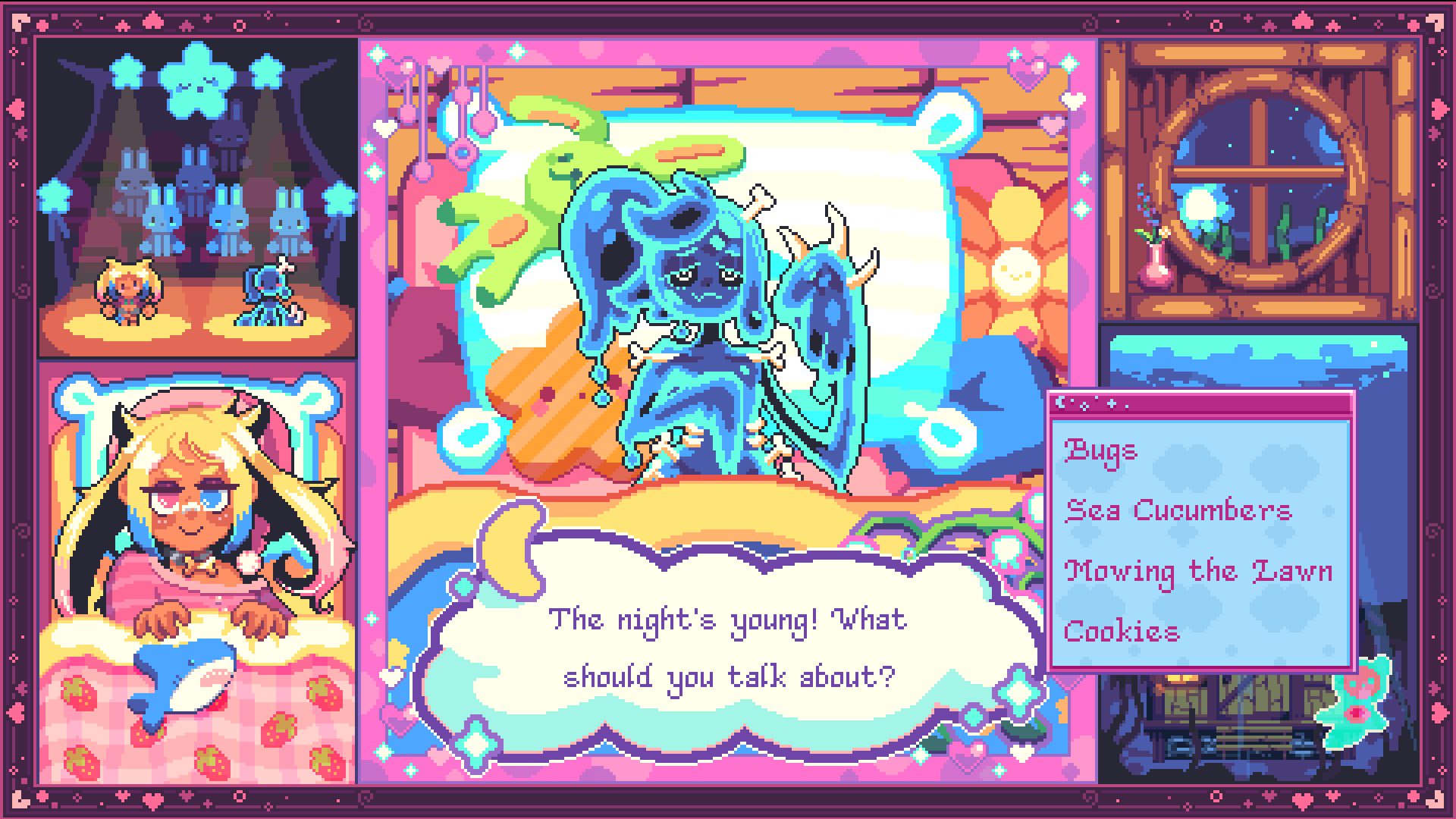 What will you talk about with a Slime?