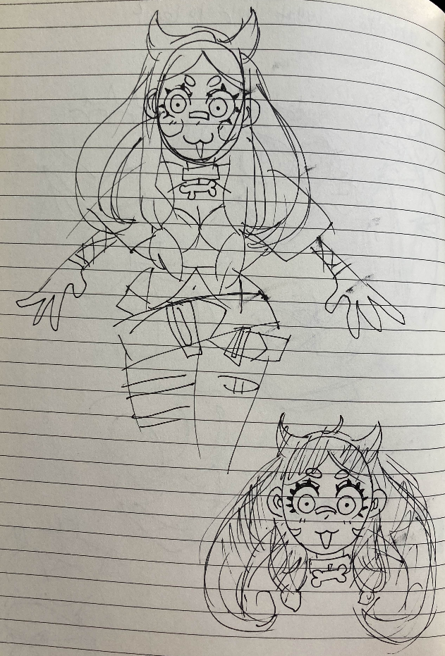 Taffy's original concept art!