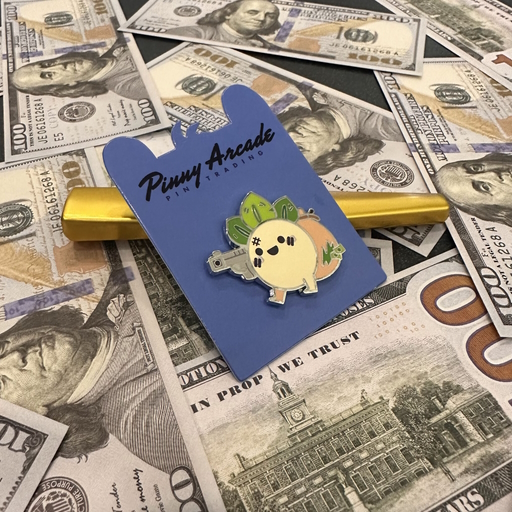 The Turnip Boy Robs a Bank Pinny Arcade Pin!